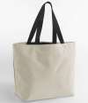 BG184 BagBase Original Carryall Tote Bag natural stone colour image